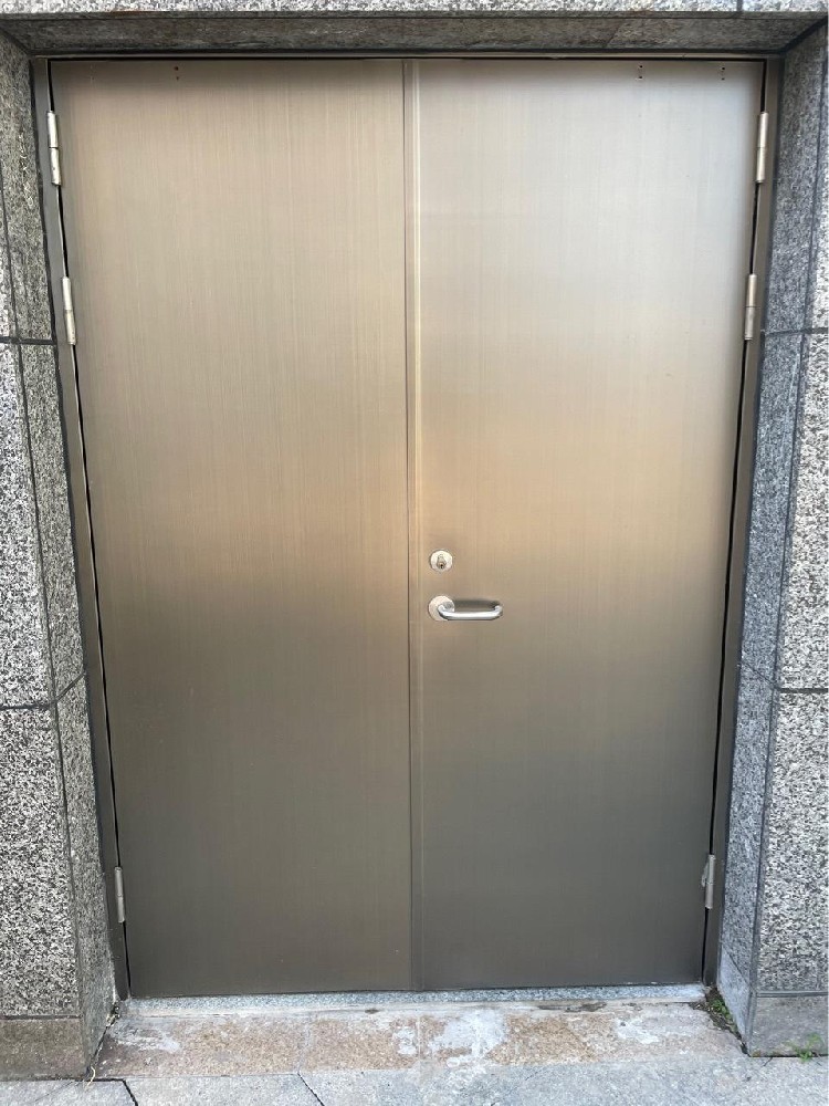 不锈钢平板防火门